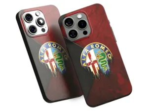 Alfa Romeo Cover Smartphone Robusta con Design Resistente